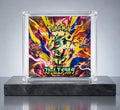 Boîtier acrylique ShieldVault pour display Pokémon japonais, dimensions intérieures 145 × 40 × 145 mm